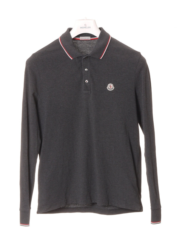 Moncler långärmad pikétröja